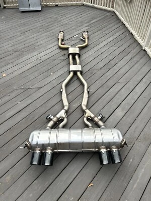 BMW M3 M4 2020-2024 Competition G80 G82 sistema de escape completo Foto 1 de 4