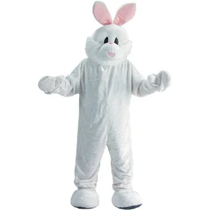 Cosy Easter Bunny Mascot Costume Set Fancy Dress for Kids and Adults - Picture 1 of 2