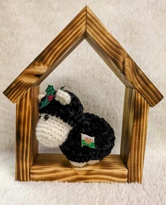 Handmade Welsh Xmas sheep - Picture 1 of 4