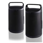 Blackweb Portable Bluetooth Speaker with Water Resistant, Black, BWA15AV107 New