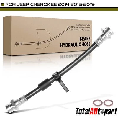 Manguera hidráulica de freno nueva para Jeep Cherokee 2014-2019 trasera izquierda izquierda conductor exterior Foto 1 de 4