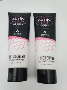 (2) ACTiiV Hair Science Recover Thickening Cleansing Treatment for Women 6 oz - Picture 1 of 7