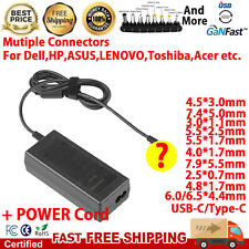 AC Adapter Laptop Charger Power Adapter For Dell HP Lenovo ASUS Toshiba Acer lot