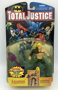 Figura de acción de DC Comics Total Justice Aquaman con lanza hidráulica explosiva - ¡nueva en caja! - Imagen 1 de 9
