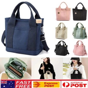 Large Capacity Multi-pocket Handbag, Women Fashion Canvas Tote Bags For Women AU - Picture 1 of 30