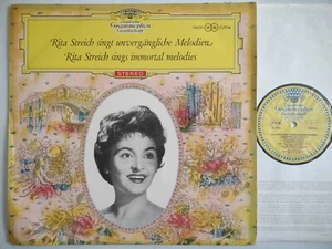 RITA STREICH SINGS IMMORTAL SONGS DG SLPEM 136 011 RED STEREO - Picture 1 of 4