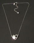Lia+Sophia+Jewelry+Cut+Crystals+Heart+Necklace+in+Silver