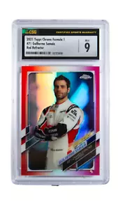 2021 Topps Chrome Formula 1 Guilherme Samaia #71 RED - Picture 1 of 2