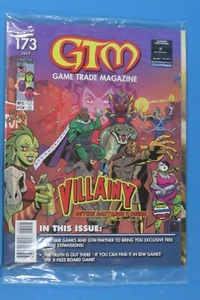 Game Trade Magazine #173 July 2014 "Villainy" (GTM) Factory Sealed - Picture 1 of 2