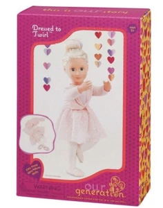 Our Generation Battat 18" Doll Dressed To Twirl Pink Ballet Ballerina Outfit NIB - Picture 1 of 10