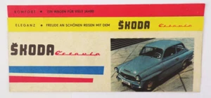 Skoda Octavia Prospekt um 1960 Oldtimer - Bild 1 von 3