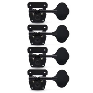 4R Wilkinson Open Frame Bass Tuners Machine Heads for Jazz J/P Bass WJBL-200-BK - Picture 1 of 8