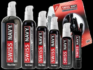 Swiss Navy Anal Relaxing Lubricant Premium Silicone Based Lube Clove Leaf Glide - Picture 1 of 8