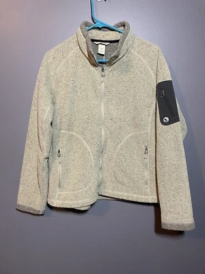 Guide Series by Gander Mountain Sill Cremallera Polar Sherpa Cremallera Bolsillo Mujer XL Beige Foto 1 de 4