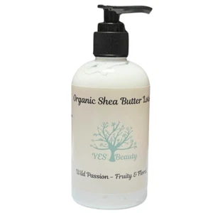 Handmade Body Lotion Organic Shea Butter & Coconut Oil - Wild Passion - 9 oz - Picture 1 of 5