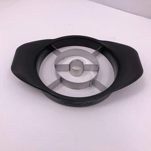 Pampered Chef Pineapple Corer Cutter Wedger Metal Slicer w/Plastic Cover #2416 - Picture 1 of 12