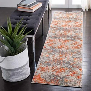 SAFAVIEH Madison Collection MAD425H Boho Abstract Distressed Non-Shedding Living - Picture 1 of 6