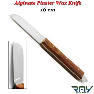 Cuchillo de yeso alginato pasador cortador de ligadura laboratorio dental mezcla modelado - Imagen 1 de 3