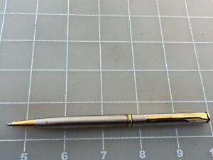 Judd's Very Nice Parker Insignia Steel/Gold Plate Ballpoint Pen Made in USA