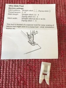JANOME ULTRA GLIDE FOOT - Brand new (for Janome sewing machines category A) - Picture 1 of 1