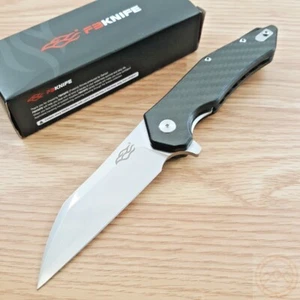 Ganzo Knives Firebird Folding Knife 3.38 D2 Tool Steel Blade Carbon Fiber Handle - Picture 1 of 12