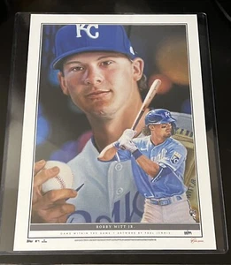 2022 TOPPS GAME WITHIN THE GAME #6 BOBBY WITT JR. - IMPRESIÓN ARTÍSTICA NUMERADA 88/99 - Imagen 1 de 1