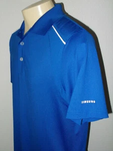 Polo de golf Callaway SAMSUNG azul manga corta para hombre pequeño - Imagen 1 de 6