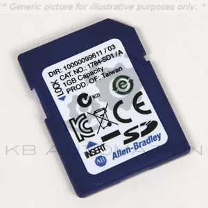 (NEU) Allen-Bradley 1784-SD1 1 GB Secure Digital (SD)-Karte - Bild 1 von 1