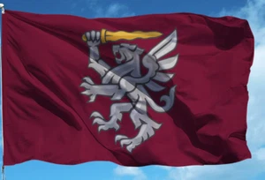 Bandera de guerra militar de Ucrania 80a Brigada de Asalto Aerotransportado Separada fuerzas armadas - Imagen 1 de 1