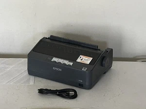 Epson LX-350 Dot Matrix Printer PA71A 9-Pin USB Serial Parallel VGC - Picture 1 of 7