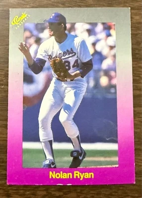 Nolan Ryan #164 1988 Classic Baseball Card – Texas Rangers – MLB Legend – Great  - Image 1 of 2