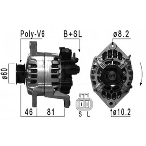 Alternator EB045Q 23100-0M009 401607RIV 0 986 045 701 23100-0M003 437501 A2006 - Picture 1 of 2