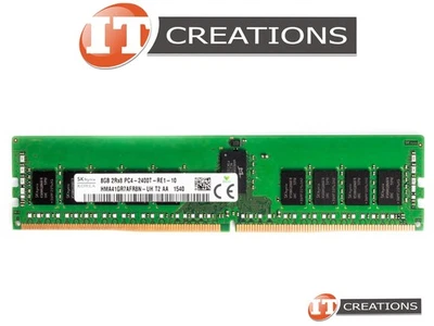 SK HYNIX 8GB PC4-2400T-R DDR4 REGISTERED ECC 2RX8 MEMORY RDIMM HMA41GR7AFR8N-UH - Image 1 of 2