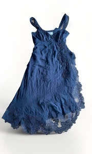 Karen Millen Stunning Black Silk Dress UK 6 with Lace Details and Beaded Detail - Picture 1 of 12