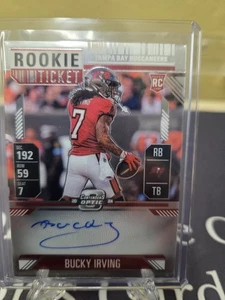 2024 Contenders Optic - Rookie Ticket RPS Autographs Bucky Irving #122 A2A - Picture 1 of 2