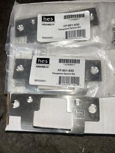 3x Piastra frontale Hanchett 801 630 8000/8300 Ser 4-7/8 - Foto 1 di 1