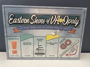 Eastern Shore Of Virginia Monopoly Va Sealed Board Game - Picture 1 of 5