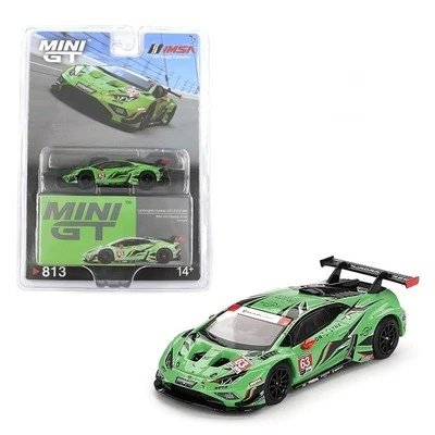 MIJO - MINI GT LAMBORGHINI Huracan GT3 Evo2 - #63 IMSA 2023 - MiJo Mini GT 1:64