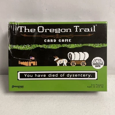 The Oregon Trail Card Game - by Pressman New Sealed In Damaged Box - Image 1 of 4