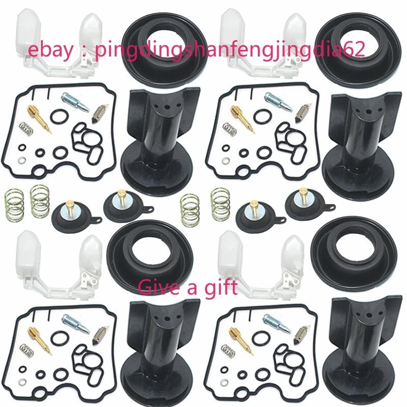 FOR YAMAHA FZR1000 TDM850 XTZ750 TRX850 Carburetor repair kit diaphragm Float Foto 1 de 3