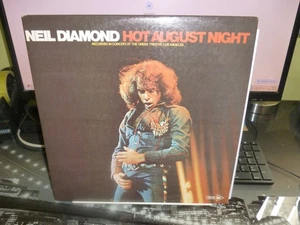 NEIL DIAMOND. " HOT AUGUST NIGHT " DOUBLE LP. AUSTRALIA 1973 G/F. MCA LABEL. NM. - Picture 1 of 7