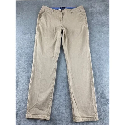 Nautica Jeans Women's Khaki Straight Leg Chino Pants Size 8 - Image 1 of 4