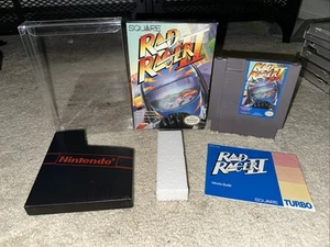 Rad Racer II - Nintendo NES Video Game, 1990 - CIB Complete In Box - Picture 1 of 7