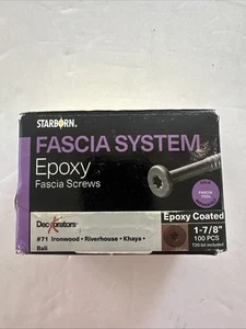 Tornillo para fascia Starborn SYSTEM epoxi/ino inoxidable #71 Ironwood Riverhouse Khay - Imagen 1 de 1