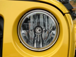 KC HiLiTES 4235 for 07-18 Jeep JK 7in. Gravity LED DOT Approved Headlight - Picture 1 of 10