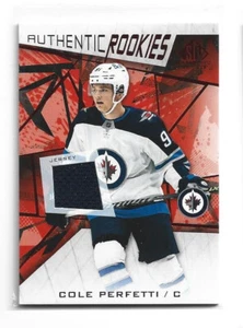 21-22 SP Game Used Authentic Rookies Jersey Cole Perfetti #160 - Bild 1 von 1