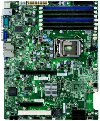 Mainboards Supermicro X8SIE-F LGA1156 DDR3 6xSATA Pci-E 1x Fdd ATX 24-PIN - Image 1 of 3