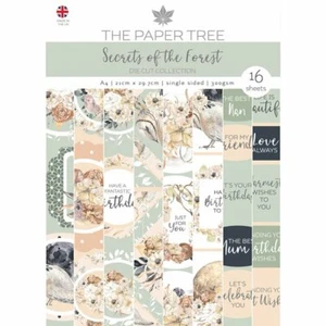 The Paper Tree ~ Secrets of the Forest ~ Die Cut Collection - Owls/Floral - Picture 1 of 3