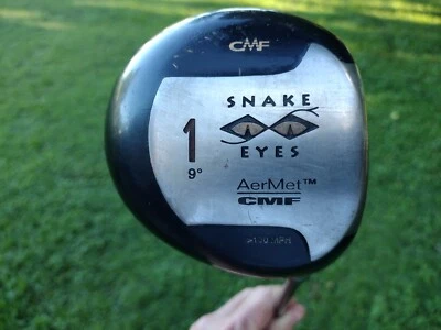 Snake Eyes AerMet CFM 1 Wood Driver 9° RH Graphite 100mph Golf Club - Image 1 of 4