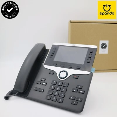 Cisco 8851 IP Phone MPP CP-8851-3PCC-K9= VoIP MultiPlatform Phone Firmware - Image 1 of 4